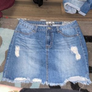 Denim skirt